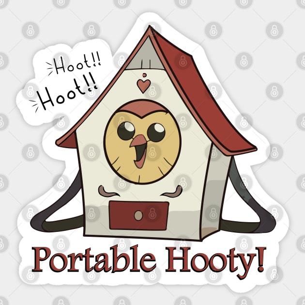 hoot hoot !! Sticker by AnnSaltyPaw